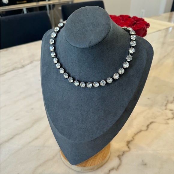 NWT Gorgeous SORRELLI Tennis Clear Crystal Chocker - Picture 8 of 8